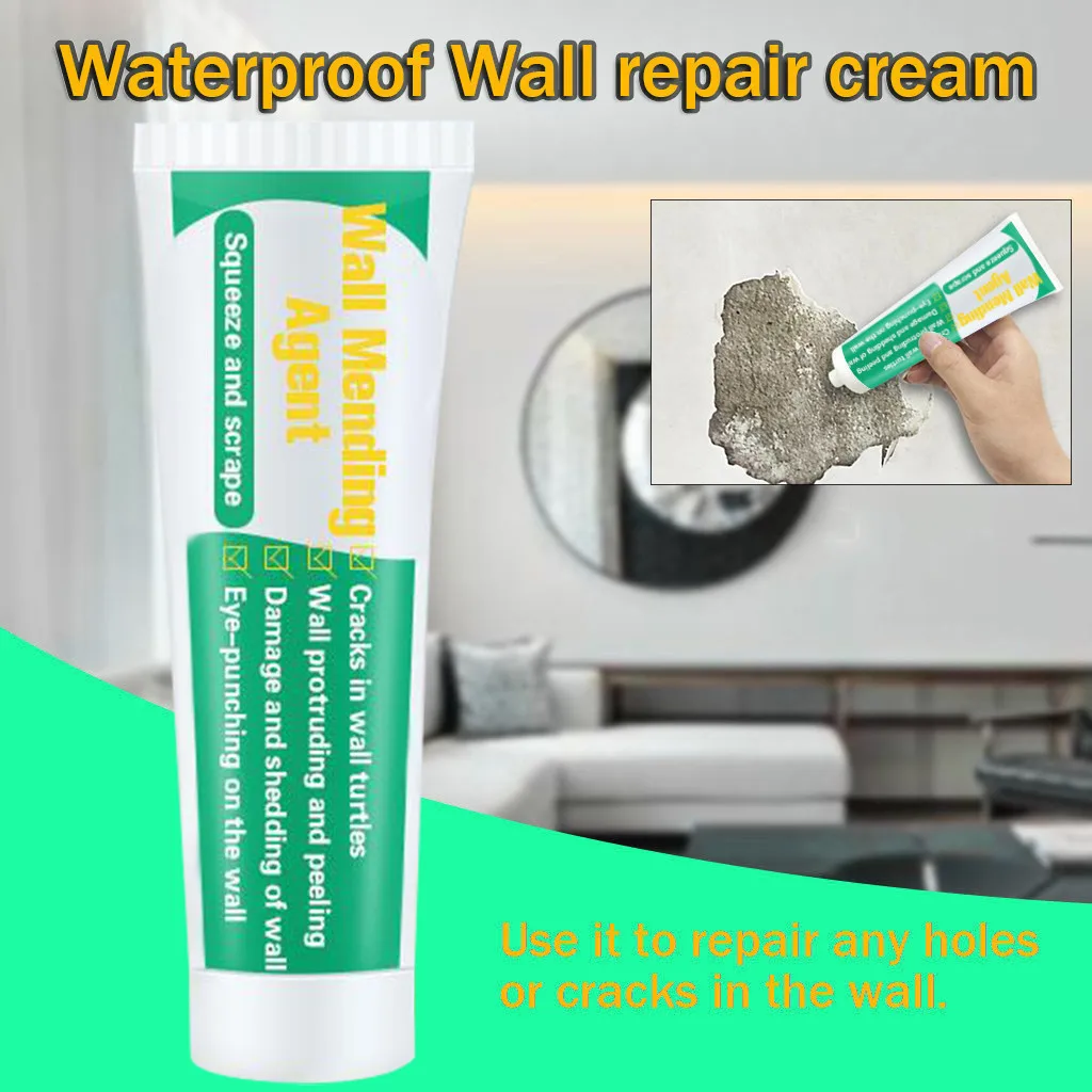 Waterproof Wall Repair Cream Wall Mending Agent Wall Repair Cream Crack Nail Repair Agent
