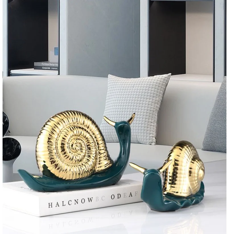 2pcs/Set Creative luxury decoration snail lovely bedroom shelf bookcase bookcase small furnishings ceramic crafts home decore
2pcs/Set Creative luxury decoration snail lovely bedroom shelf bookcase bookcase small furnishings ceramic crafts home decore