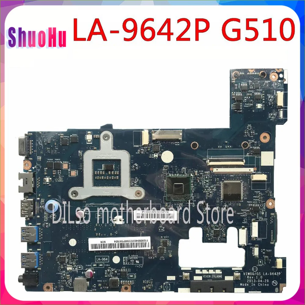 KEFUFor Lenovo VIWGO/GS LA-9642P Laptop Motherboard DDR3 HM76 Intel G510 Test Original 100% Work Integrated 90 Days
KEFUFor Lenovo VIWGO/GS LA-9642P Laptop Motherboard DDR3 HM76 Intel G510 Test Original 100% Work Integrated 90 Days