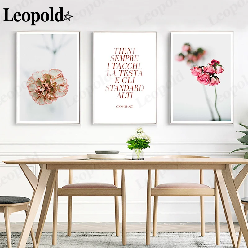 Modern Minimalist Floral Canvas Poster Scandinavian Style Pink Carnation Painting Wall Art Nordic Home Bedroom Decoration
Modern Minimalist Floral Canvas Poster Scandinavian Style Pink Carnation Painting Wall Art Nordic Home Bedroom Decoration