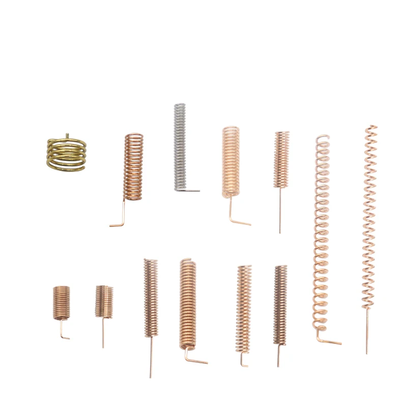433MHZ Barrel Coil Helical antenna copper spring welding internal aerial signal booster Antenna Torsion Spring For cb radio
433MHZ Barrel Coil Helical antenna copper spring welding internal aerial signal booster Antenna Torsion Spring For cb radio