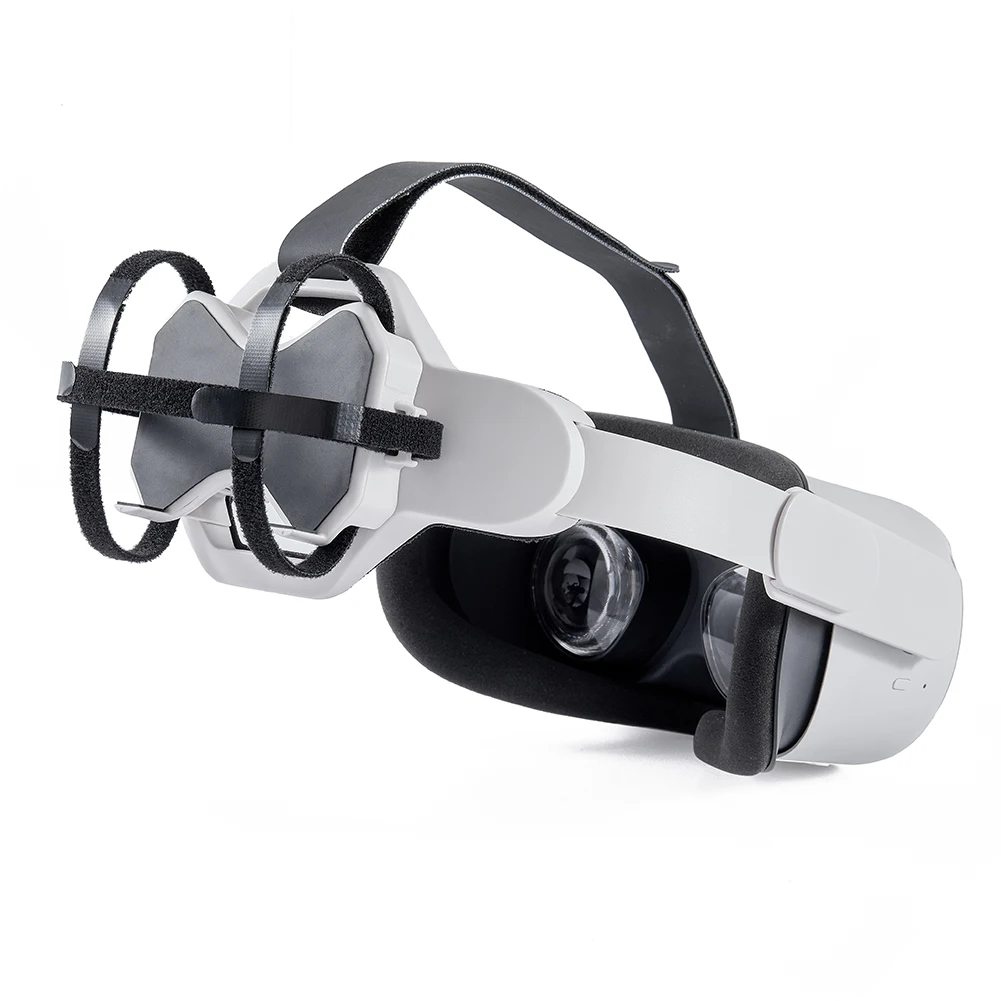 Reduce Pressure Head Strap Adjustable Removable Practical Powerbank Fixing Bracket Gaming VR Accessories Fit For Oculus Quest 2
Reduce Pressure Head Strap Adjustable Removable Practical Powerbank Fixing Bracket Gaming VR Accessories Fit For Oculus Quest 2