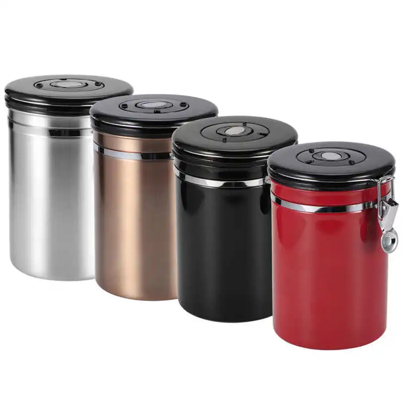 Герметичный контейнер из нержавеющей стали для хранения продуктов, влагостойкий кофейный зерен, чайник для хранения чая с клапаном для уда...
Герметичный контейнер из нержавеющей стали для хранения продуктов, влагостойкий кофейный зерен, чайник для хранения чая с клапаном для уда...
