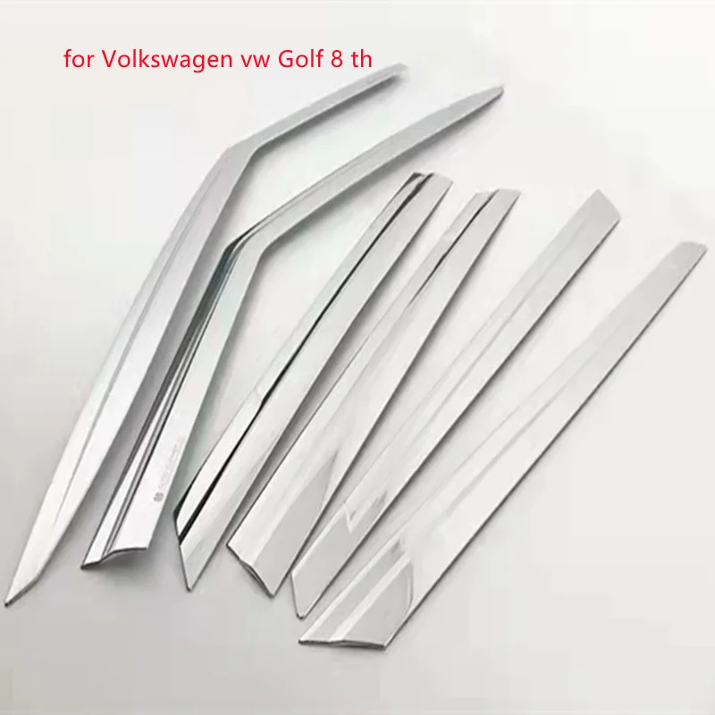 Chrome Door Visor Side Window Deflector Shade Sun Rain Shield Silver Trips Eaves for Volkswagen vw Golf 8 th 2021
Chrome Door Visor Side Window Deflector Shade Sun Rain Shield Silver Trips Eaves for Volkswagen vw Golf 8 th 2021