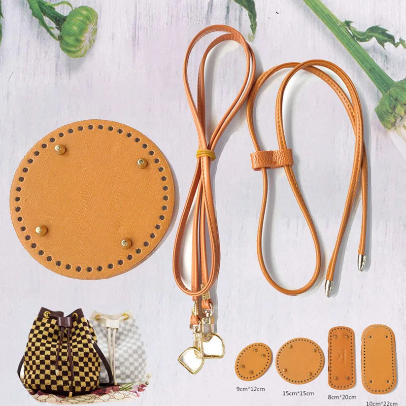 Woven Handmade Bag Drawstring Bottom Shoulder Strap 3-piece Set Dumpling Bag Accessories DIY Bag Accessories Braided Material
Woven Handmade Bag Drawstring Bottom Shoulder Strap 3-piece Set Dumpling Bag Accessories DIY Bag Accessories Braided Material