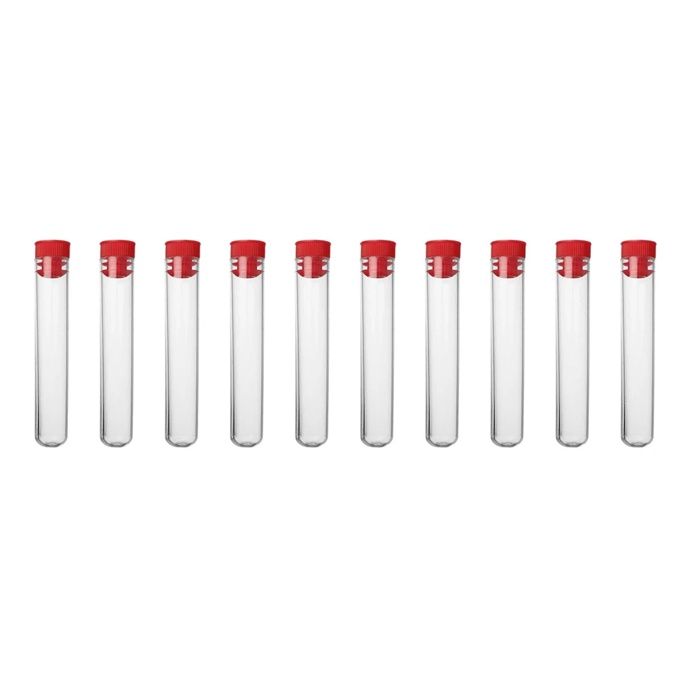 BDJK 12X75mm (5ml) Clear Plastic Test Tube with Cap for Scientific Experiments,Halloween,Christmas,Candy Storage (10pcs))
BDJK 12X75mm (5ml) Clear Plastic Test Tube with Cap for Scientific Experiments,Halloween,Christmas,Candy Storage (10pcs))