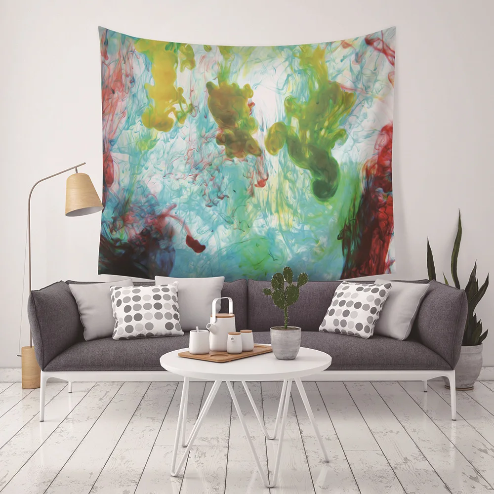 Yaapeet 1pc Polyester Dining-room Hanging Tapestry Painting Printed Wall Tapestry High Quality Living Room Pretty Wall Decor 
Yaapeet 1pc Polyester Dining-room Hanging Tapestry Painting Printed Wall Tapestry High Quality Living Room Pretty Wall Decor