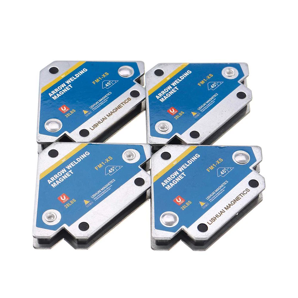 Magnetic Welding Fixer Holders 45 90 135 Multi-angle Magnet Weld Positioner Ferrite Holding Auxiliary Locator Tools 4pcs
Magnetic Welding Fixer Holders 45 90 135 Multi-angle Magnet Weld Positioner Ferrite Holding Auxiliary Locator Tools 4pcs
