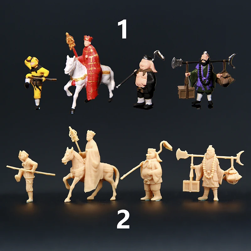 1/64 China's Four Masterpieces Journey to the West Miniature Sand Table Villain Scene White Model Need To Be Colored By Yourself
1/64 China's Four Masterpieces Journey to the West Miniature Sand Table Villain Scene White Model Need To Be Colored By Yourself