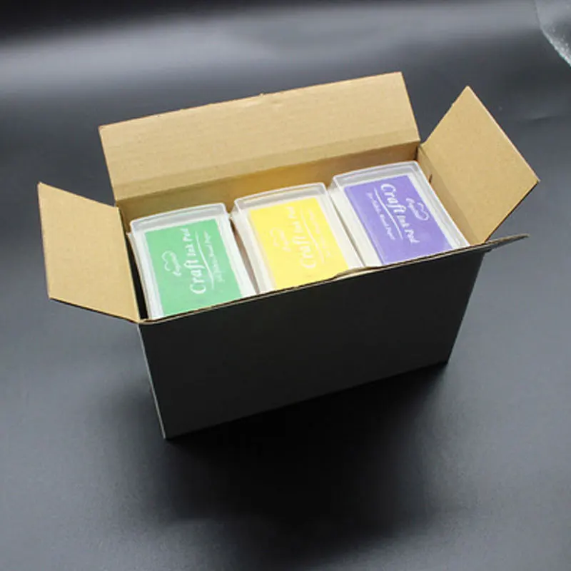 15 Pcs/box Large Size Color Stamp Pads Washable Ink Pads For Kids Craft For Rubber Stamps Paper Scrapbooking Wood Fabric
15 Pcs/box Large Size Color Stamp Pads Washable Ink Pads For Kids Craft For Rubber Stamps Paper Scrapbooking Wood Fabric