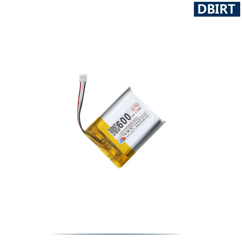 503035 053035 600mAh Li-ion Polymer Battery 3 Wires Model NTC Protection Batterie & DF57-3P Power Connector
503035 053035 600mAh Li-ion Polymer Battery 3 Wires Model NTC Protection Batterie & DF57-3P Power Connector
