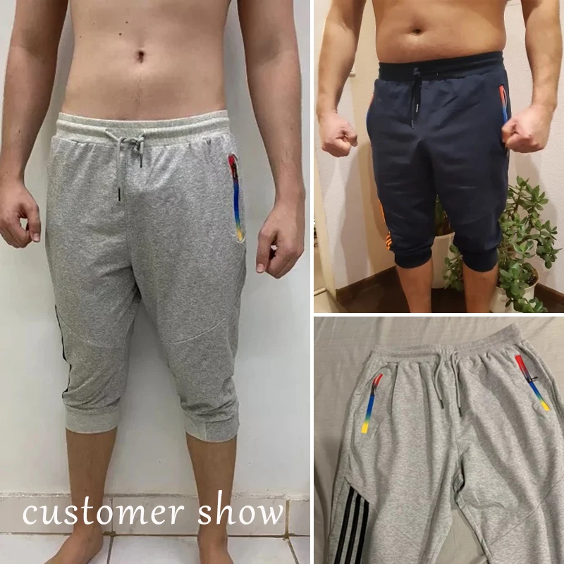 Mens Casual Shorts with Zipper Pocket Summer Men Joggers Slim Fit Striped Gym Shorts Male Solid Sweatpants Plus Size
Mens Casual Shorts with Zipper Pocket Summer Men Joggers Slim Fit Striped Gym Shorts Male Solid Sweatpants Plus Size