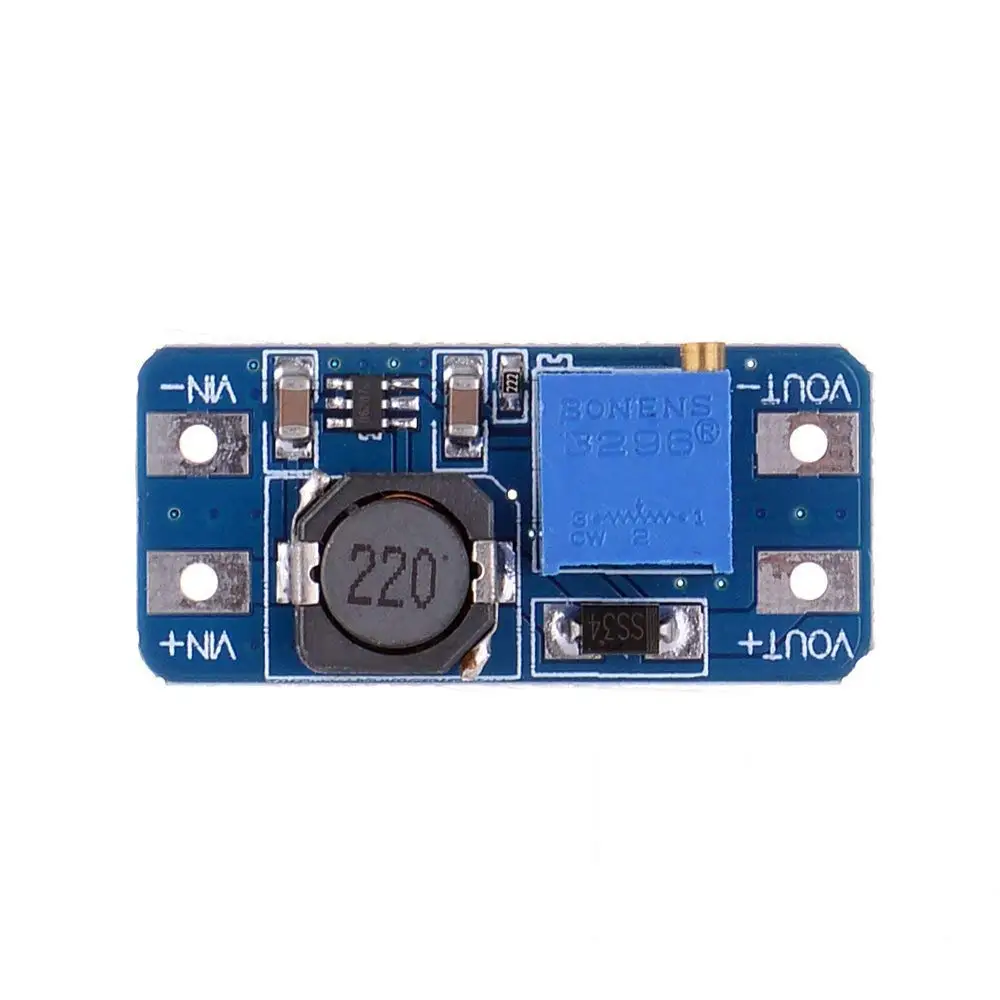PC MT3608 DC-DC Step 1 Up Converter Booster Power Supply Module Boost Step-up Board MAX Output 28V 2A for arduino
PC MT3608 DC-DC Step 1 Up Converter Booster Power Supply Module Boost Step-up Board MAX Output 28V 2A for arduino