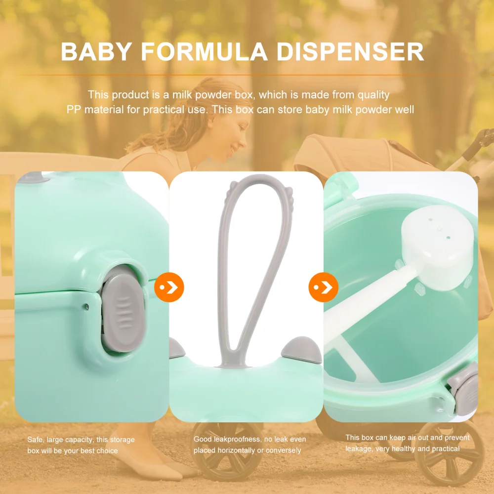 Baby Formula Dispenser Powder Dispenser Snack Containers with Scoop
Baby Formula Dispenser Powder Dispenser Snack Containers with Scoop