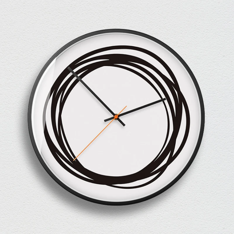 Geometric line Nordic Art Mute Metal Wall Clock 12 Inch Modern Wall Clocks Simple Decorative Metal Wall Watches Home Decor
Geometric line Nordic Art Mute Metal Wall Clock 12 Inch Modern Wall Clocks Simple Decorative Metal Wall Watches Home Decor