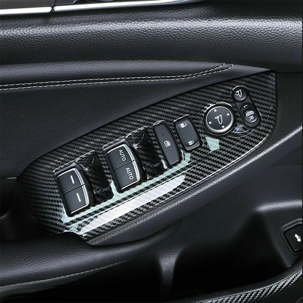 4pcs Carbon Fiber Lift Switch Panel Cover Trim Window Glass Lift Panel Switch Decoration Sticker For Honda Accord 2018-2021
4pcs Carbon Fiber Lift Switch Panel Cover Trim Window Glass Lift Panel Switch Decoration Sticker For Honda Accord 2018-2021