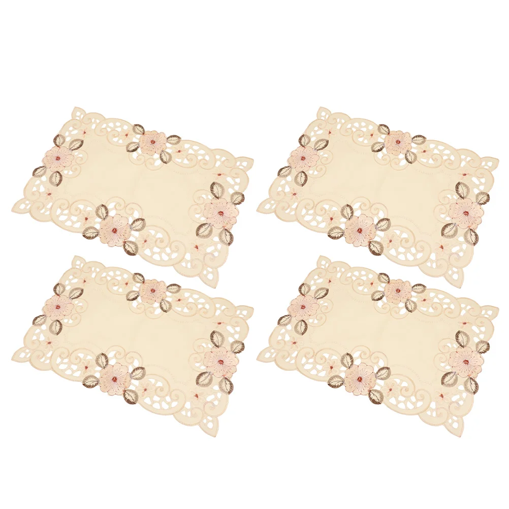 Европейский классический вышитый Настольный разделитель, 4 шт., подстилка для домашнего интерьера
Европейский классический вышитый Настольный разделитель, 4 шт., подстилка для домашнего интерьера