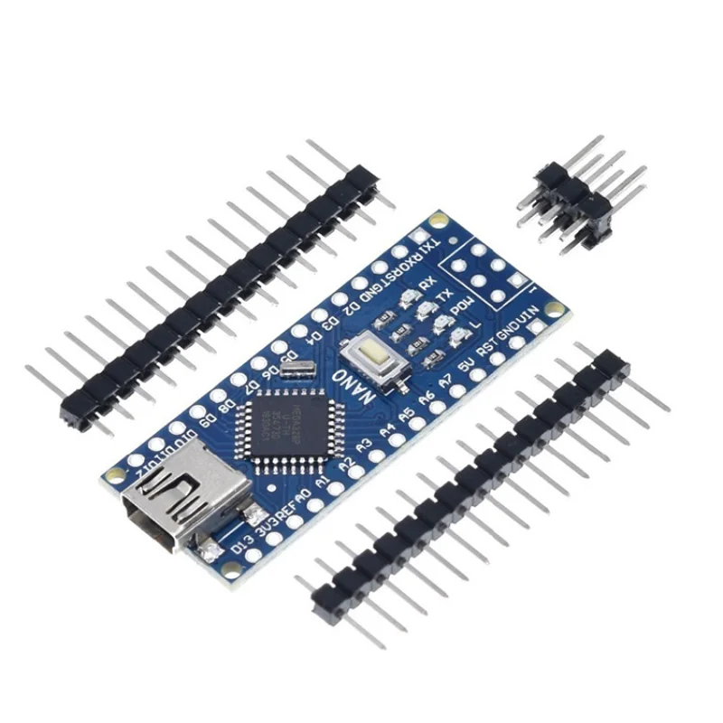 Плата плата совместимая с контроллером arduino Nano 3,0 Atmega328, плата макетная с модулем WAVGAT без USB V3. 1 шт.
Плата плата совместимая с контроллером arduino Nano 3,0 Atmega328, плата макетная с модулем WAVGAT без USB V3. 1 шт.