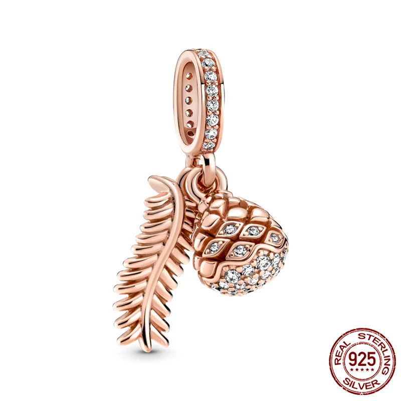 100% Real 925 Sterling Silver Rose Gold Bulb PendantFit Original 3mm Bracelet&BangleMaking Fashion DIY Jewelry For Women
100% Real 925 Sterling Silver Rose Gold Bulb PendantFit Original 3mm Bracelet&BangleMaking Fashion DIY Jewelry For Women
