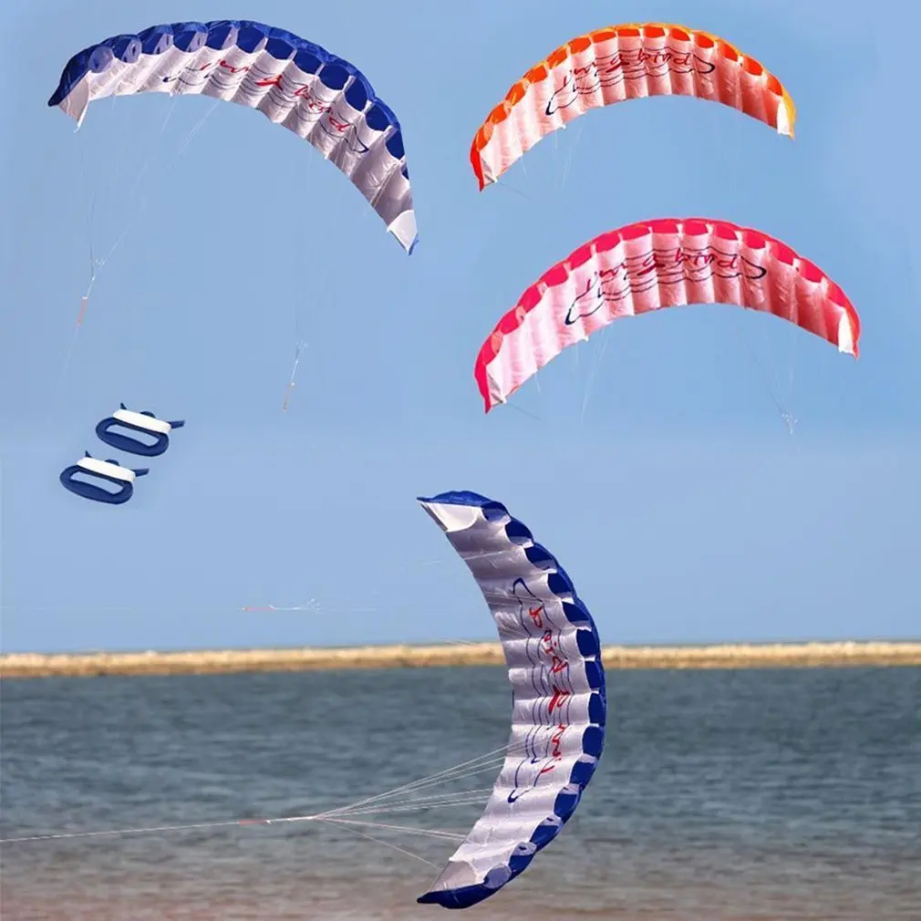 1.4m Dual Line Stunt Parafoil Parachute Surfing Kite Paragliding Nylon Kite Sports Beach Dual Line Flying Kite Outdoor Toys
1.4m Dual Line Stunt Parafoil Parachute Surfing Kite Paragliding Nylon Kite Sports Beach Dual Line Flying Kite Outdoor Toys