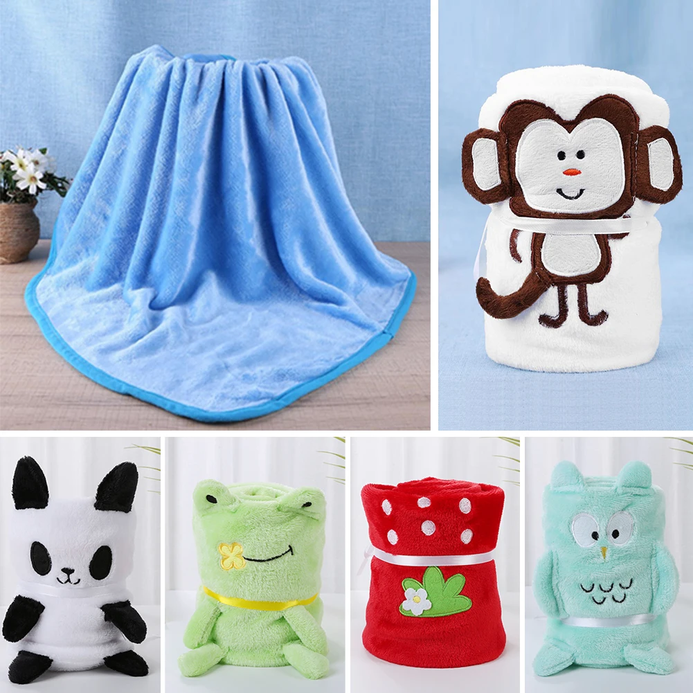 Fleece Hood Infant Towels Blanket Cartoon Baby Bath Towel Bathrobe Winter Infant Blanket Swaddle Wrap 100x75cm
Fleece Hood Infant Towels Blanket Cartoon Baby Bath Towel Bathrobe Winter Infant Blanket Swaddle Wrap 100x75cm