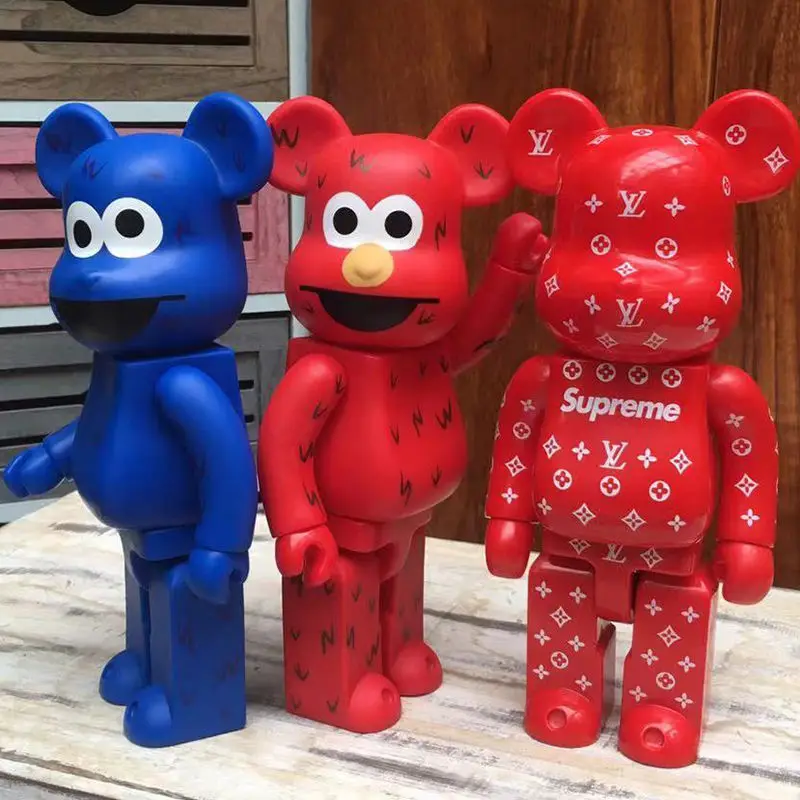 Bearbrick 400% Figure Toy Building Block Bear Doll Model Trend Blind Box FujiwaraViolent Bear Ornaments Statues Birthday Gift
Bearbrick 400% Figure Toy Building Block Bear Doll Model Trend Blind Box FujiwaraViolent Bear Ornaments Statues Birthday Gift
