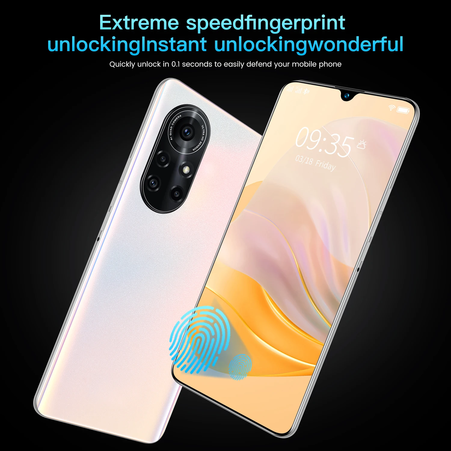 Nova 8 Pro 128/256GB Fingerprint ID Andriod 10.0 Mobile Smart Phone 7.1 Inch Drop Screen 5G Network 6800mAh Face ID Smartphones
Nova 8 Pro 128/256GB Fingerprint ID Andriod 10.0 Mobile Smart Phone 7.1 Inch Drop Screen 5G Network 6800mAh Face ID Smartphones