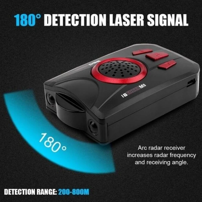 57EF Security Radar- Detector English Russian Auto 360 Degree Vehicle Speed Voice Alert Alarm Warning Full Band LED Display
57EF Security Radar- Detector English Russian Auto 360 Degree Vehicle Speed Voice Alert Alarm Warning Full Band LED Display