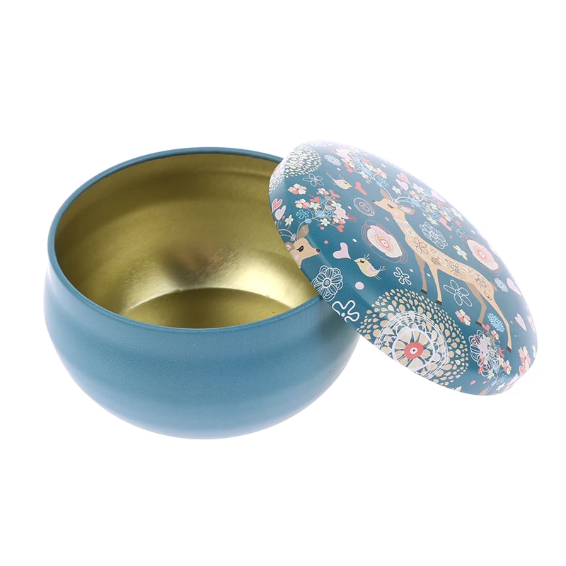 1Pcs Mini Round Tinplate Box Candle In Jar Retro Deer Jewelry Tin Can Candy Box Tea Box Vintage Deer Tin Cans 
1Pcs Mini Round Tinplate Box Candle In Jar Retro Deer Jewelry Tin Can Candy Box Tea Box Vintage Deer Tin Cans