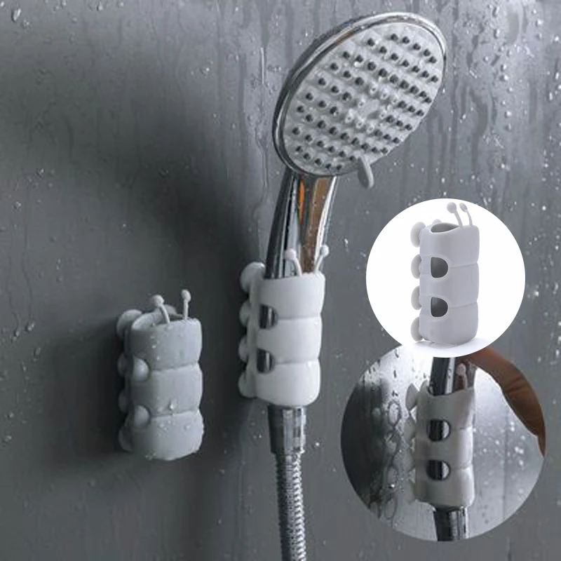 1pcs Suction Cup Brackets Removable Silicone Shower Head Holder Wall Mount Shower Head Storage Shelf Rack Bathroom Accessories
1pcs Suction Cup Brackets Removable Silicone Shower Head Holder Wall Mount Shower Head Storage Shelf Rack Bathroom Accessories