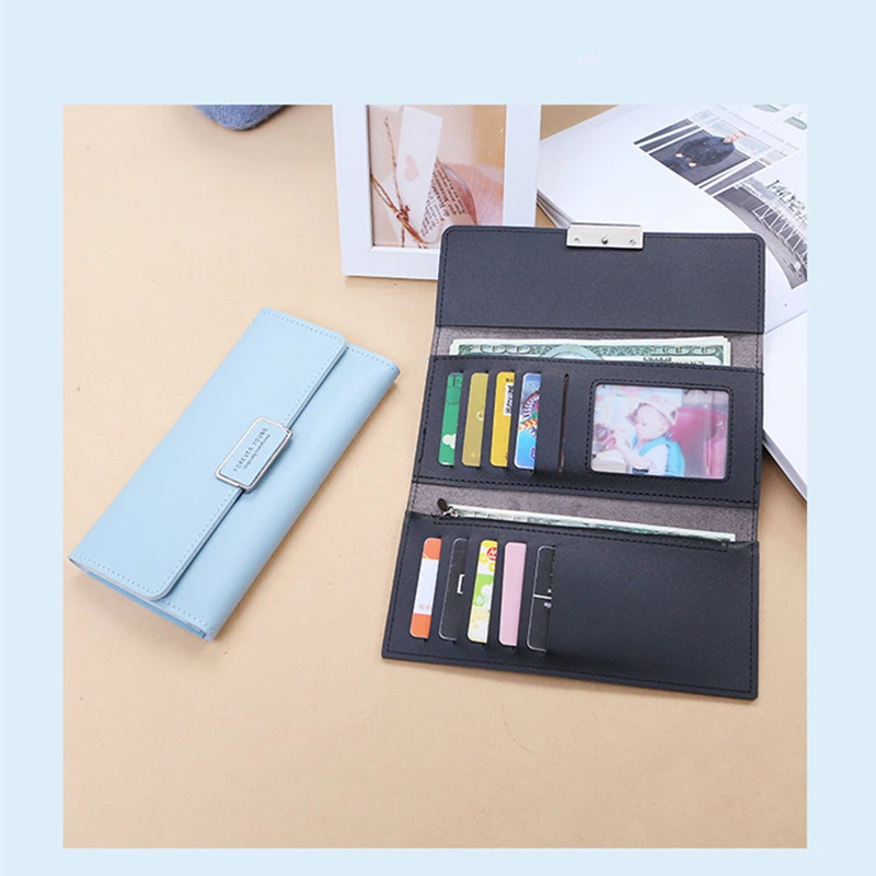 Women's Long Wallet Clutch Female Purses Coin Purse Card Holder Female Pu Leather Money Bag Phone Pocket Carteira Femme
Women's Long Wallet Clutch Female Purses Coin Purse Card Holder Female Pu Leather Money Bag Phone Pocket Carteira Femme
