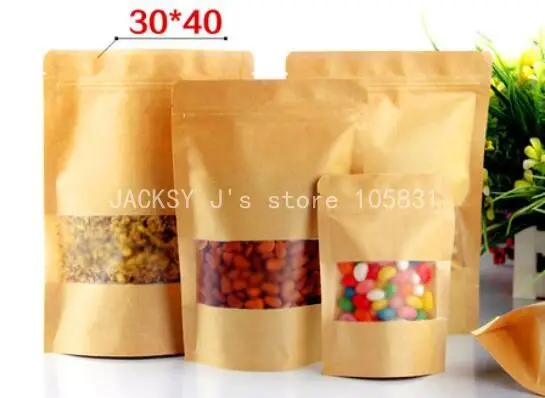 20PCS Stand-Up Food Pouch PE Foil Lined Natural Kraft Bags with Zipper Large Size 30X40CM
20PCS Stand-Up Food Pouch PE Foil Lined Natural Kraft Bags with Zipper Large Size 30X40CM