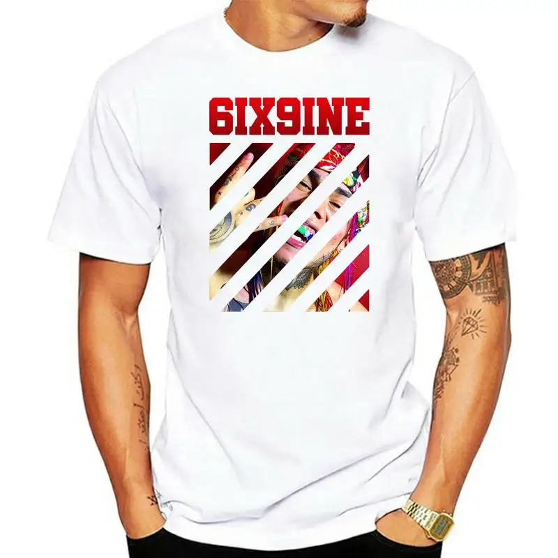 Hip hop Style Fshion T-shirt Rapper 6ix9ine T Shirt Tekashi69 Tees Hot sale Casual slim fit Tee shirt 
Hip hop Style Fshion T-shirt Rapper 6ix9ine T Shirt Tekashi69 Tees Hot sale Casual slim fit Tee shirt