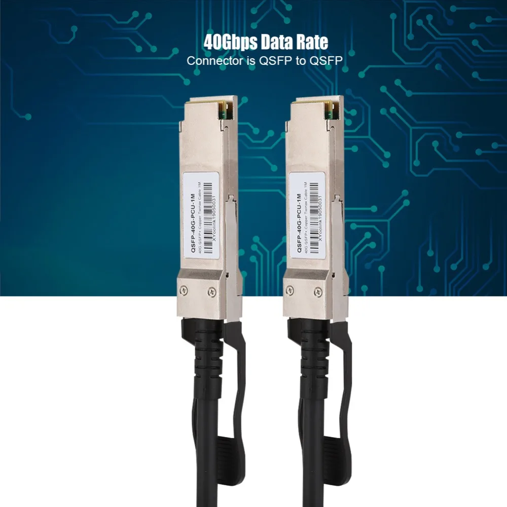 QSFP+ 40G DAC Cable SFP-8PX 30AWG/28AWG QSFP+ Copper High Speed Cable Server Data Cable Compatible With H3C Cisco Huawei
QSFP+ 40G DAC Cable SFP-8PX 30AWG/28AWG QSFP+ Copper High Speed Cable Server Data Cable Compatible With H3C Cisco Huawei