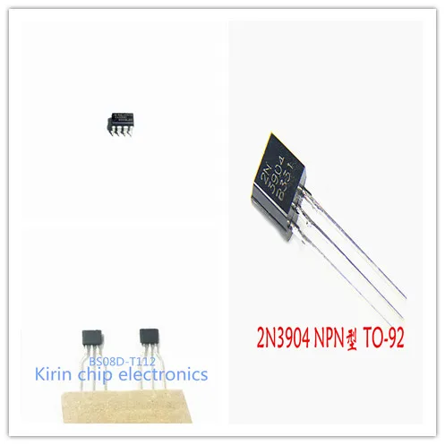 Двусторонний Тиристор BS08D 08D TO-92 операционный усилитель upc4558c c4558c транзистор dip 2N3904