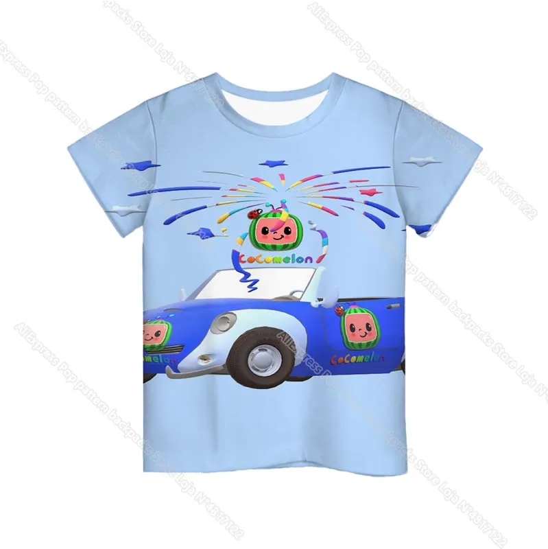 Summer Children Cocomelon 3D Print Tshirt Streetwear Girls Boys Kids Anime T Shirts Toddler Cartoon Tee Shirts Tops Camiseta 
Summer Children Cocomelon 3D Print Tshirt Streetwear Girls Boys Kids Anime T Shirts Toddler Cartoon Tee Shirts Tops Camiseta