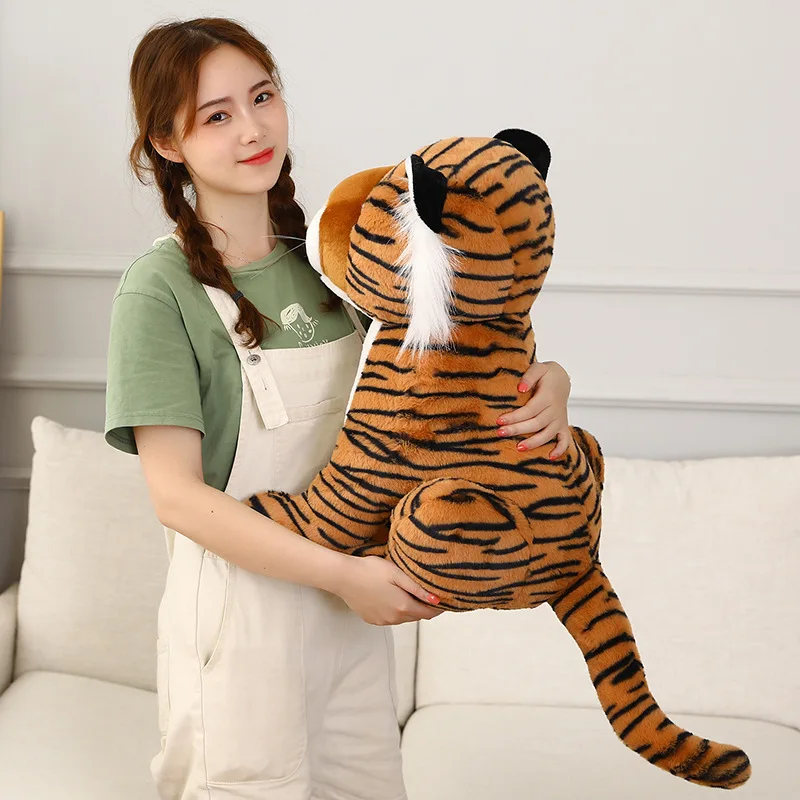 26-50cm Simulation Tiger Plush Toys Home Decor Stuffed Pets Doll Soft Lifelike Animals Pillow for Children Kids Birthday Gift 
26-50cm Simulation Tiger Plush Toys Home Decor Stuffed Pets Doll Soft Lifelike Animals Pillow for Children Kids Birthday Gift