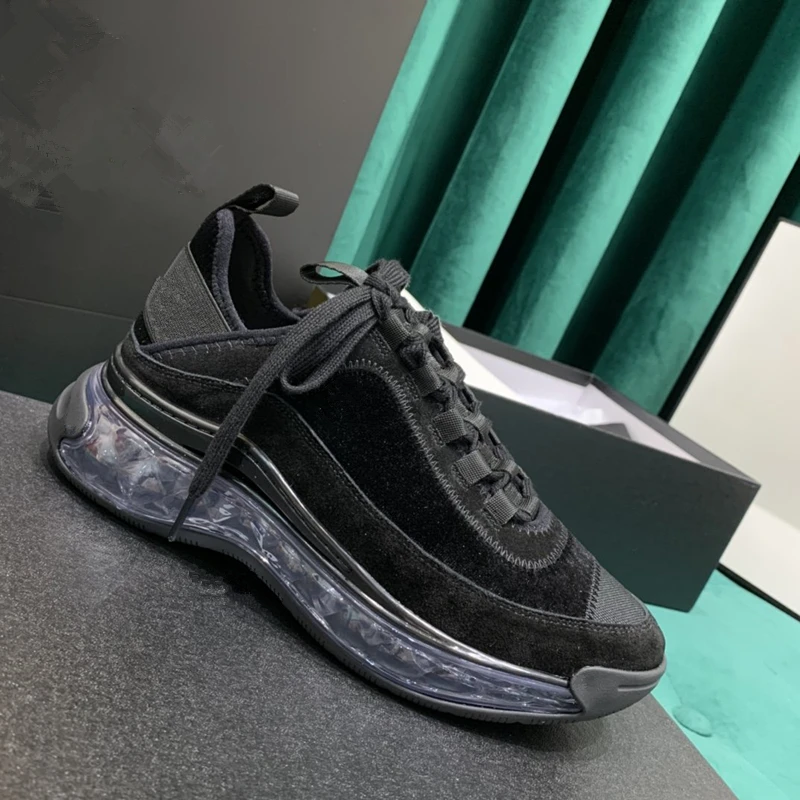 Vetvel Women Low Top Sneaker Casual Shoes Woman Clear Bottom Bling Women Casual Flats Lace Up Thick Bottom Zapatos De Mujer 2020 
Vetvel Women Low Top Sneaker Casual Shoes Woman Clear Bottom Bling Women Casual Flats Lace Up Thick Bottom Zapatos De Mujer 2020