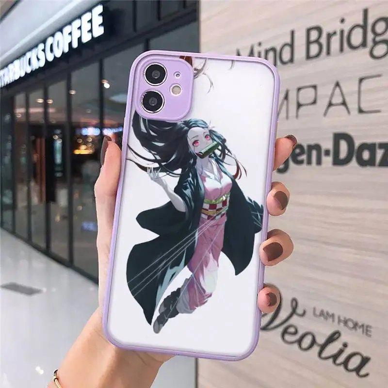 Kimetsu No Yaiba Demon Slayer Anime Phone Case matte transparent For purple iPhone 7 8 x xs xr 11 12 pro plus max mini Clear
Kimetsu No Yaiba Demon Slayer Anime Phone Case matte transparent For purple iPhone 7 8 x xs xr 11 12 pro plus max mini Clear
