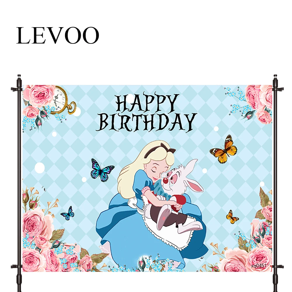 LEVOO Photography Backdrop Alice Rabbit Wonderland Princess Birthday Backdrop Photocall Photobooth Studio Shoot Fabric
LEVOO Photography Backdrop Alice Rabbit Wonderland Princess Birthday Backdrop Photocall Photobooth Studio Shoot Fabric
