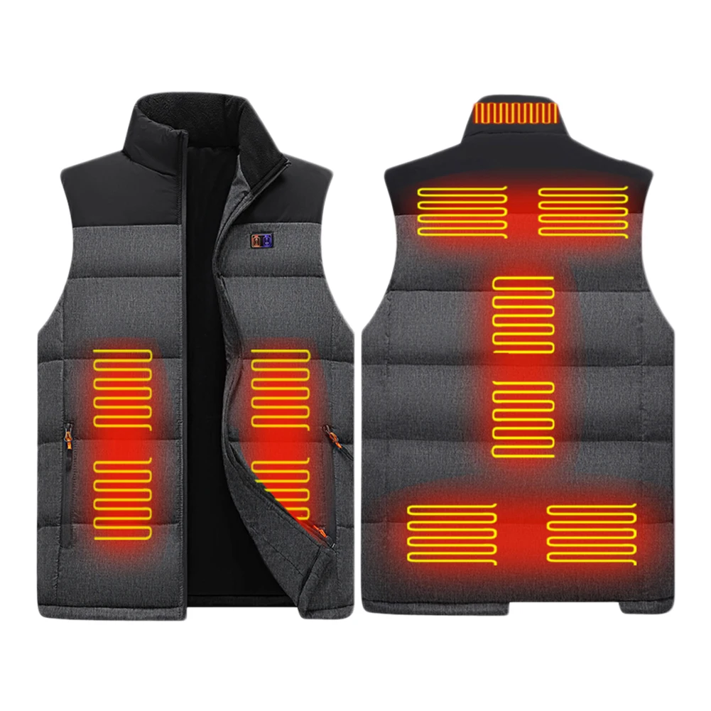New 11 Areas Heated Vest Men Women USB Heating Jacket Intelligent Electric Heating Heated Clothing Waterproof Warm Jackets
New 11 Areas Heated Vest Men Women USB Heating Jacket Intelligent Electric Heating Heated Clothing Waterproof Warm Jackets