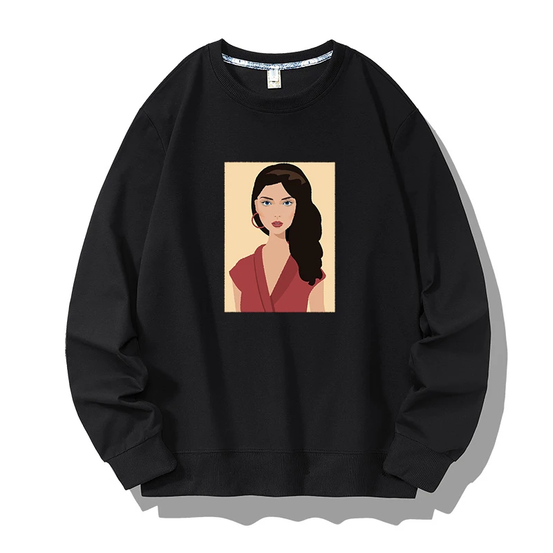 Модная женская толстовка с капюшоном, свитер, женская одежда, толстовки, одежда для подростков, женские и мужские толстовки больших размеро... 
Модная женская толстовка с капюшоном, свитер, женская одежда, толстовки, одежда для подростков, женские и мужские толстовки больших размеро...