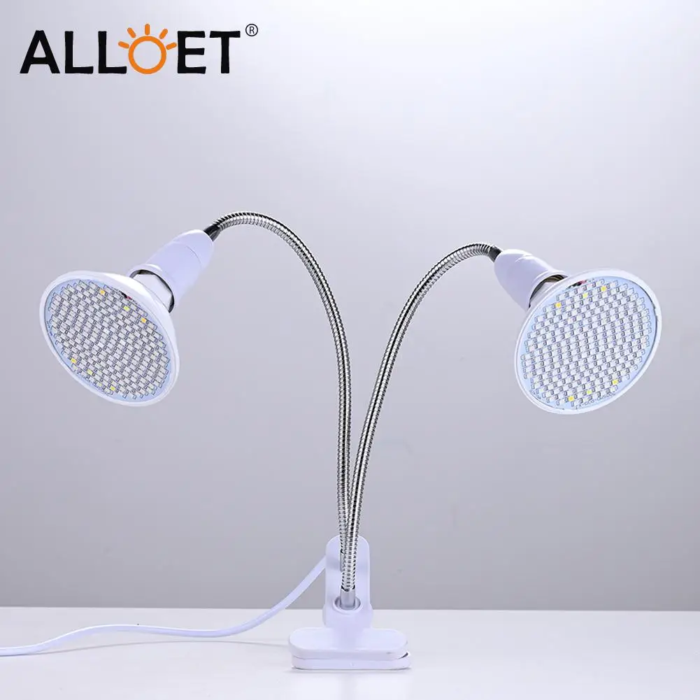 Plant Grow Light Flower Growing Lamp 400 LED Plant Light Full Spectrum Flower Indoor Nursery Lamps 2-Head Clips Lamps
Plant Grow Light Flower Growing Lamp 400 LED Plant Light Full Spectrum Flower Indoor Nursery Lamps 2-Head Clips Lamps