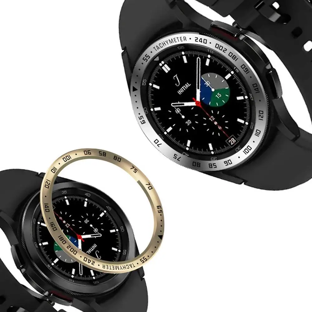 Ультратонкое металлическое кольцо для Samsung Galaxy Watch 4 Classic 46 мм/42 мм, чехол, спортивный Чехол, кольцо-бампер, аксессуары для умных часов
Ультратонкое металлическое кольцо для Samsung Galaxy Watch 4 Classic 46 мм/42 мм, чехол, спортивный Чехол, кольцо-бампер, аксессуары для умных часов