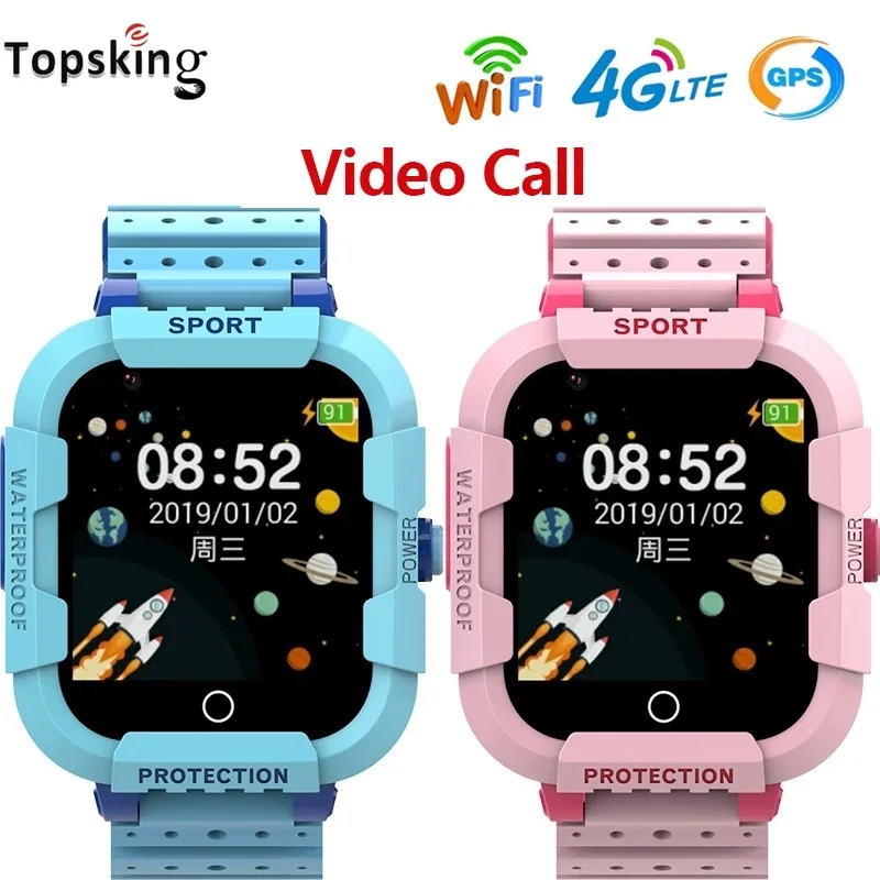 4G Smart Watch Kids GPS WIFI Video Call SOS IP67 Waterproof Children Smartwatch kid Camera Monitor Tracker Location Phone Watch
4G Smart Watch Kids GPS WIFI Video Call SOS IP67 Waterproof Children Smartwatch kid Camera Monitor Tracker Location Phone Watch