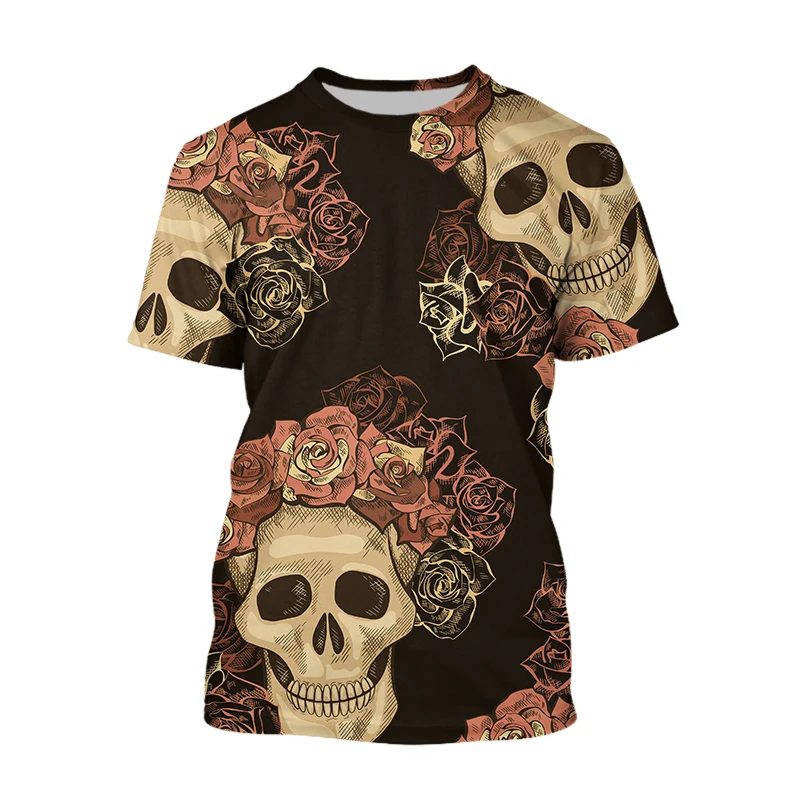 LIASOSO Lovers Skull Printed T Shirts Men 3d T-shirts Short Sleeve Graphic T Shirts Round Neck Tshirt Fashion Casual Brand
LIASOSO Lovers Skull Printed T Shirts Men 3d T-shirts Short Sleeve Graphic T Shirts Round Neck Tshirt Fashion Casual Brand