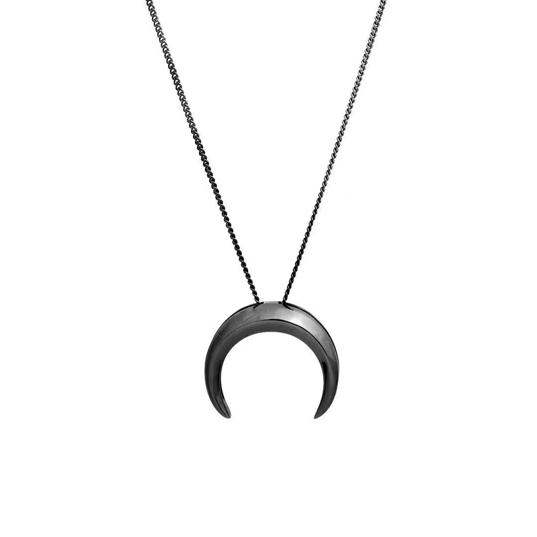 Neutral Cold Wind Moon Necklace String Moon Earrings Couples Fashion Hip Hop Accessories
Neutral Cold Wind Moon Necklace String Moon Earrings Couples Fashion Hip Hop Accessories