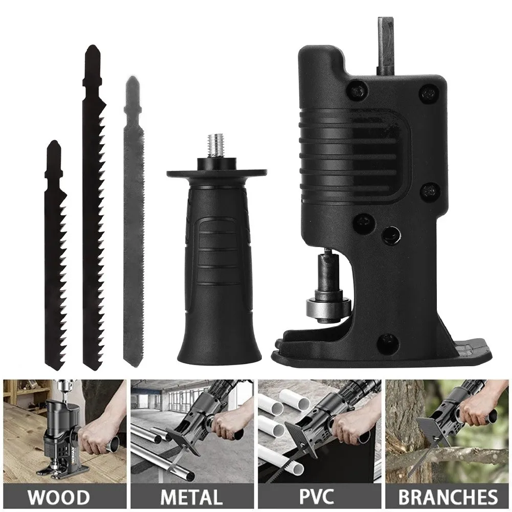 Electric Drill Modified Electric Chainsaw Electric Reciprocating Saw Saber Saw Power Drill To Jig Saw Adapter Woodworking Tool
Electric Drill Modified Electric Chainsaw Electric Reciprocating Saw Saber Saw Power Drill To Jig Saw Adapter Woodworking Tool