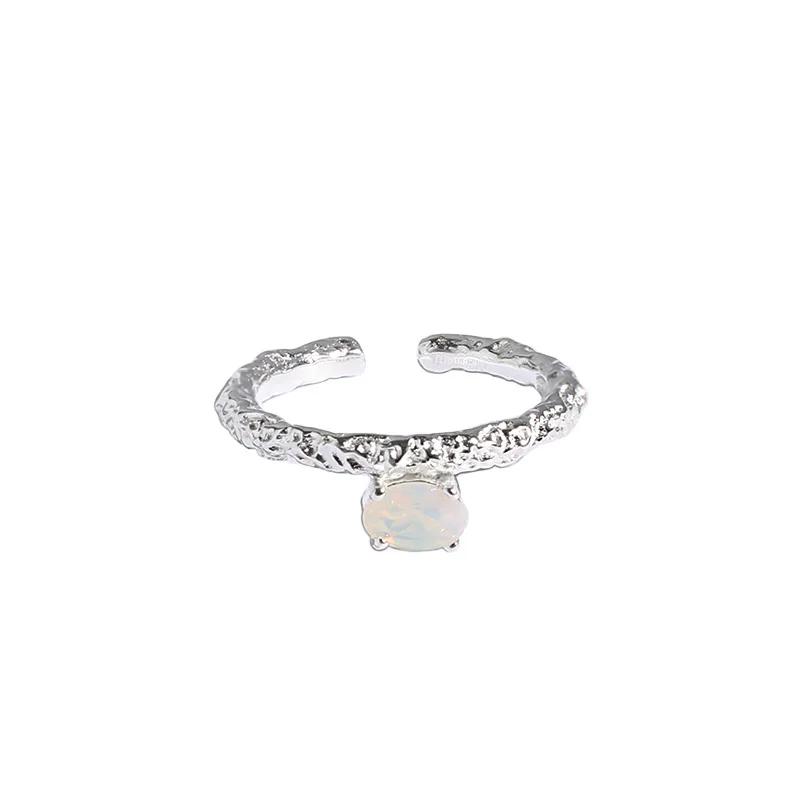 Elegant 925 sterling silver irregular surface simulated opal rings for women fine jewelry, fashion woman ring silver accessories
Elegant 925 sterling silver irregular surface simulated opal rings for women fine jewelry, fashion woman ring silver accessories
