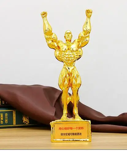 World Cup Premium Resin Gold Plated Fitness Fitness Competition Trophy Character Male Muscle Hercules Statue Gift
World Cup Premium Resin Gold Plated Fitness Fitness Competition Trophy Character Male Muscle Hercules Statue Gift